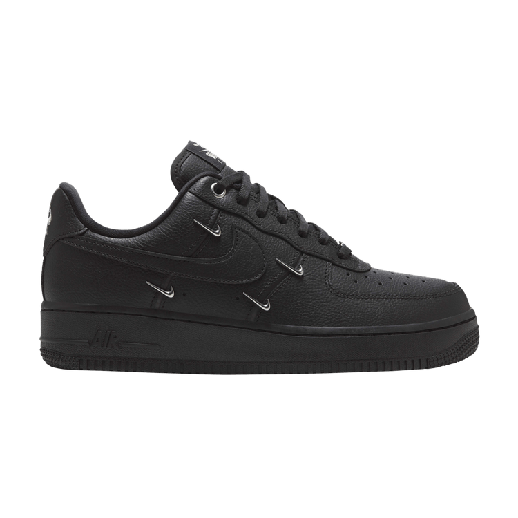 Buy Wmns Air Force 1 07 LX Black Silver Mini Swoosh HQ1180 001 GOAT CA