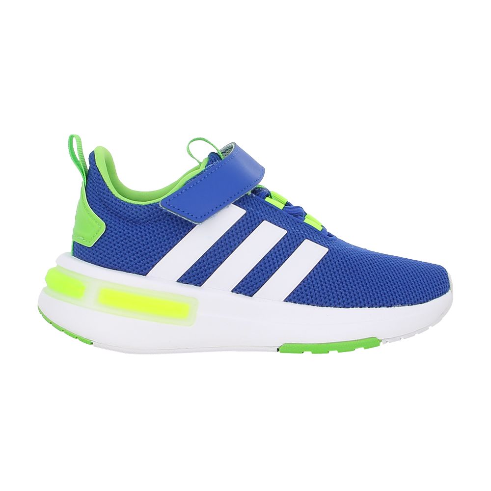 Pre-owned Adidas Originals Adidas Racer Tr23 El K 'royal Blue Lucid Lime' | Kid's Size 13.5