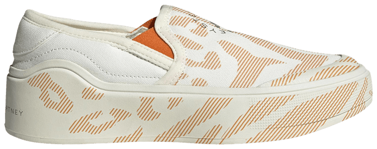 Stella McCartney x adidas Court Slip On Off White Unity Orange Sample