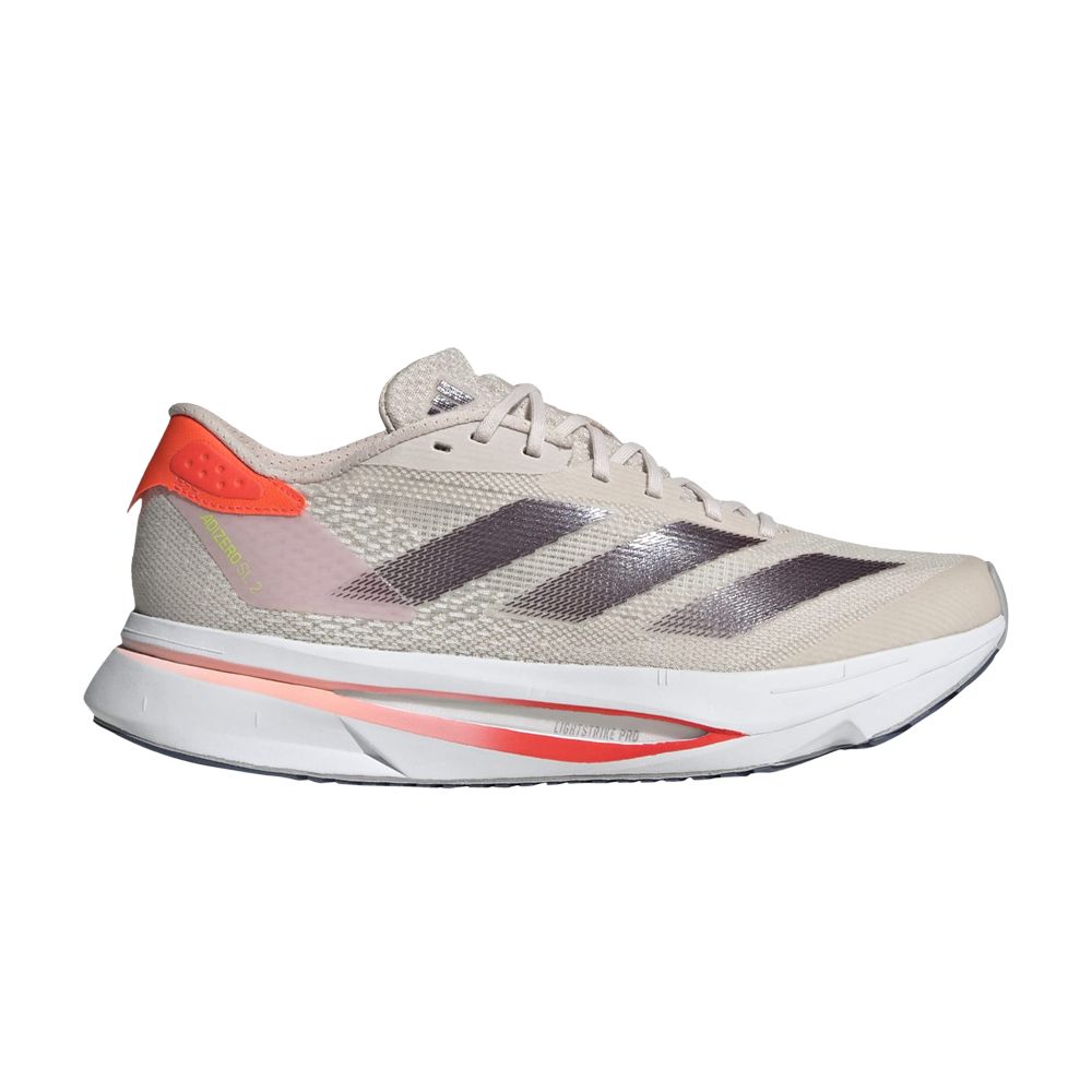 Pre-owned Adidas Originals Wmns Adizero Sl2 'putty Mauve Solar Red'