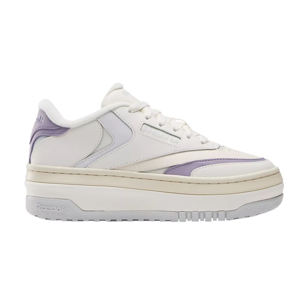 Pre-owned Reebok Wmns Club C Extra 'vintage Chalk Dusk Purple' | Cream | Women's Size 8.5
