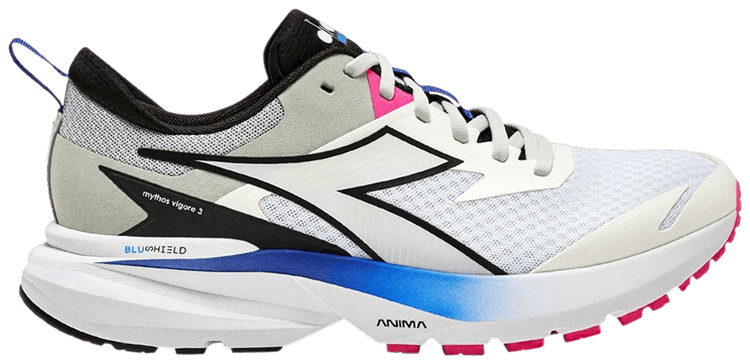 Diadora Mythos Blushield Vigore 3 White Black Silver