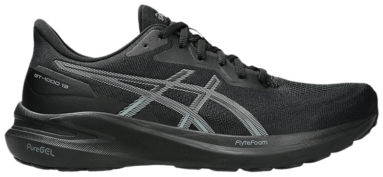 Asics GT 1000 13 4E Wide Black Steel Grey
