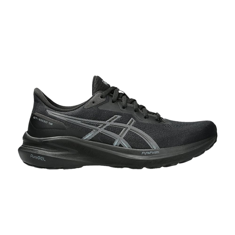 Pre-owned Asics Wmns Gt 1000 13 'black Steel Grey' | Women's Size 11