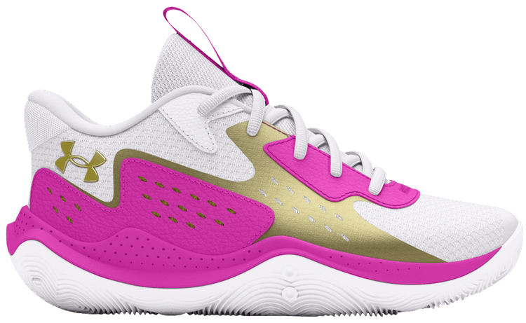 Under Armour Jet 23 PS Vivid Magenta Metallic Gold