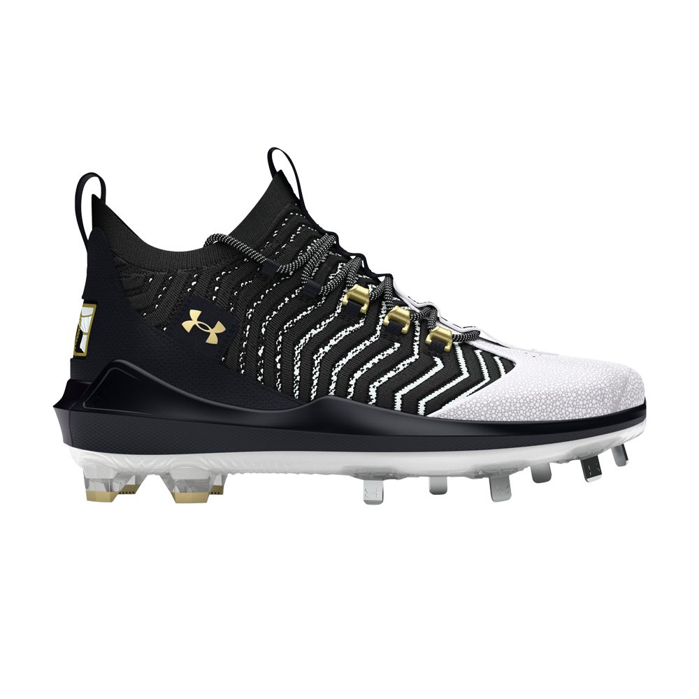 Pre-owned Under Armour Harper 9 Pro St 'black Metallic Gold'