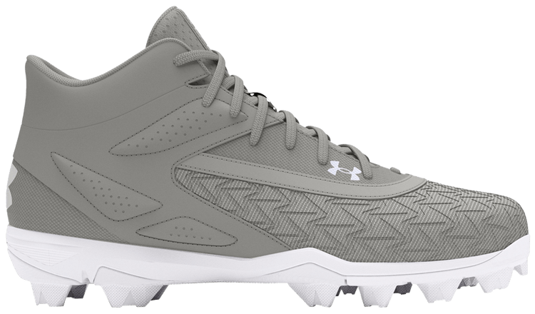 Under Armour Leadoff Mid 30 Baseball Grey