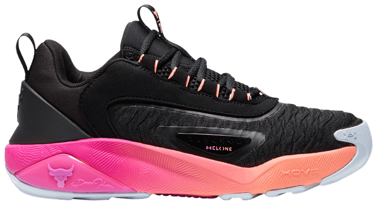 Under Armour Project Rock 7 GS Black Vivid Magenta