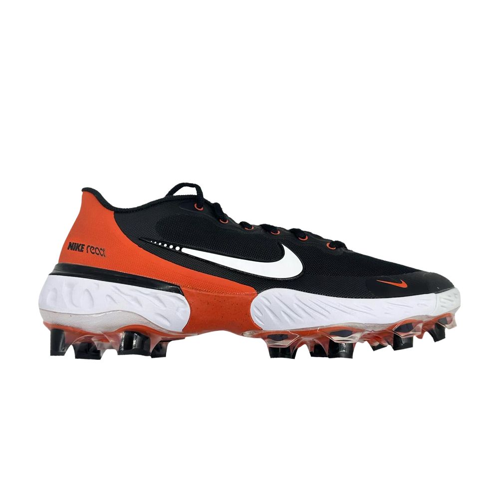 Nike Alpha Huarache Elite 3 MCS 'Black Orange' | Men's Size 13 - CZ4453-001