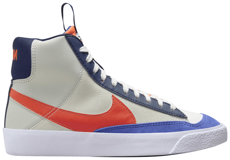 Nike Blazer Mid 77 SE GS Midnight Navy Team Orange