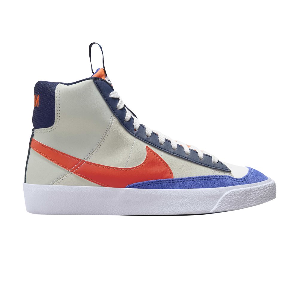 Nike Blazer Mid '77 SE GS 'Midnight Navy Team Orange' | Cream | Kid's Size 6