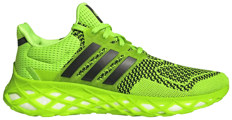 Adidas UltraBoost Web DNA Solar Green Black