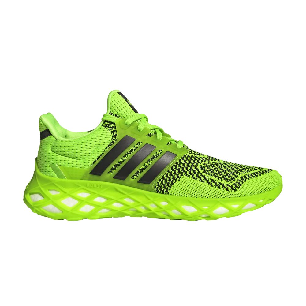UltraBoost Web DNA 'Solar Green Black' - H03812