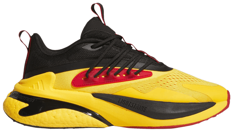 Adidas AlphaBoost V2 Collegiate Gold Black Power Red