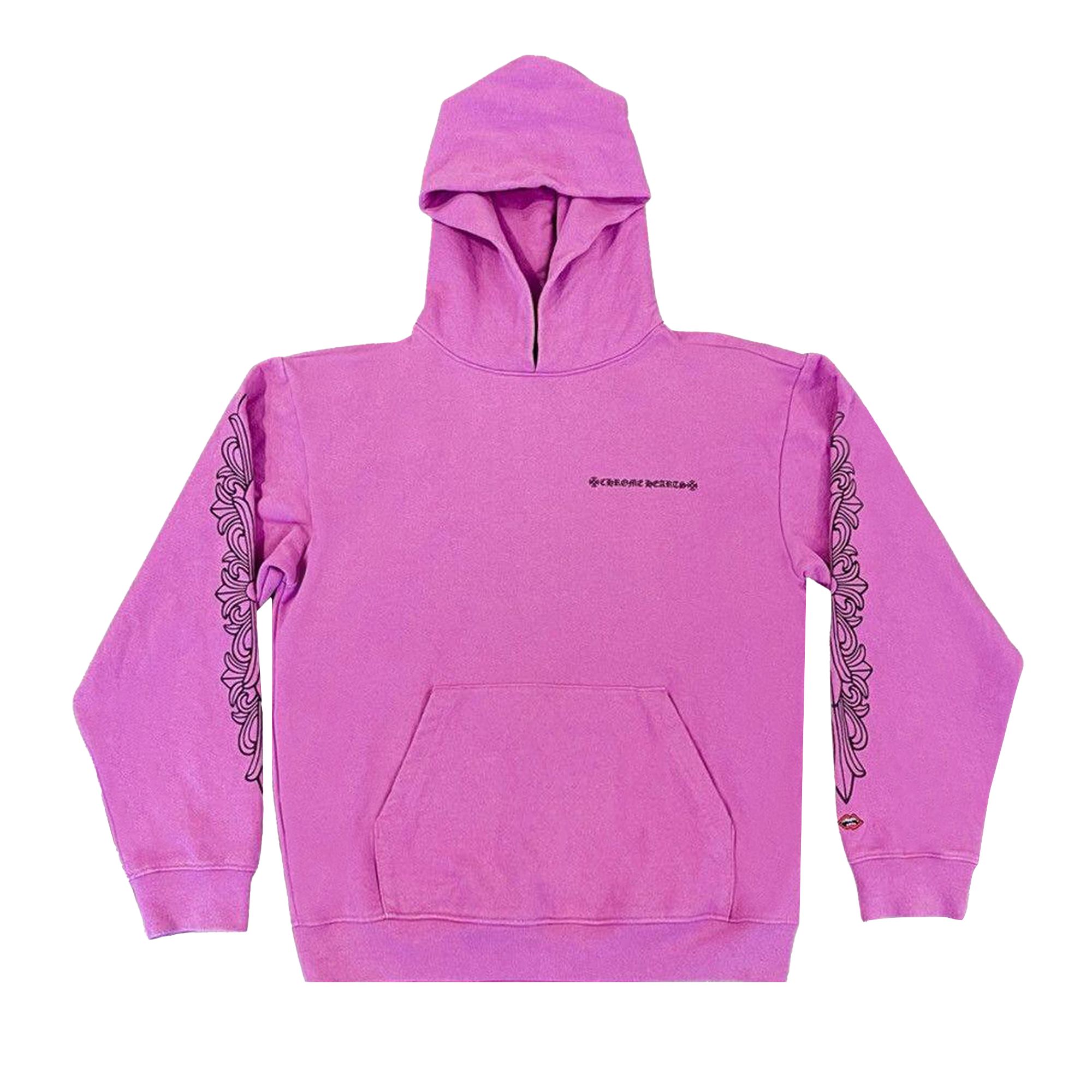 Pre-owned Chrome Hearts X Matty Boy Web Hoodie 'purple'