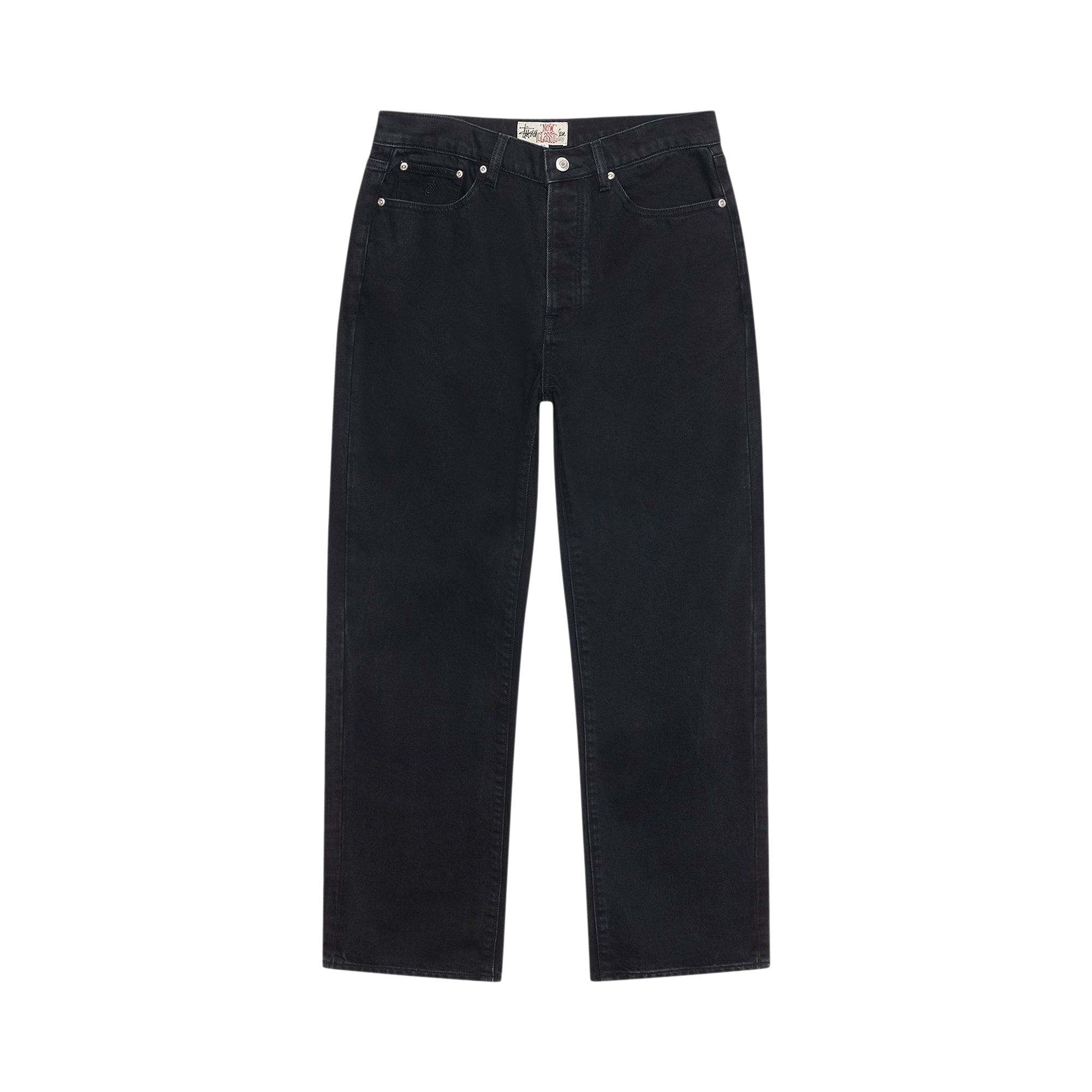 Pre-owned Stussy New Classic Denim Jean 'black' | Men's Size 30