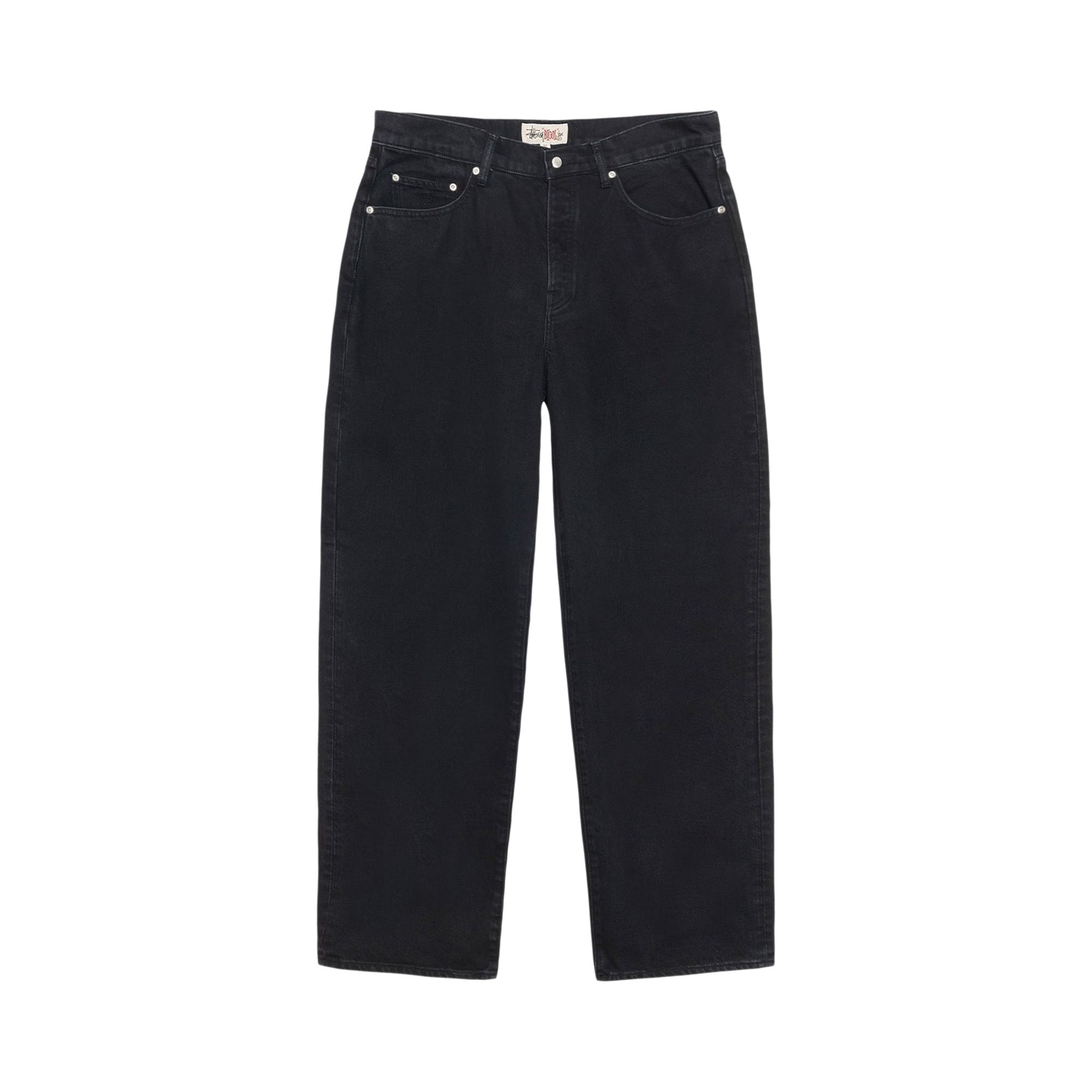 Pre-owned Stussy Big Ol' Denim Jean 'black' | Men's Size 28