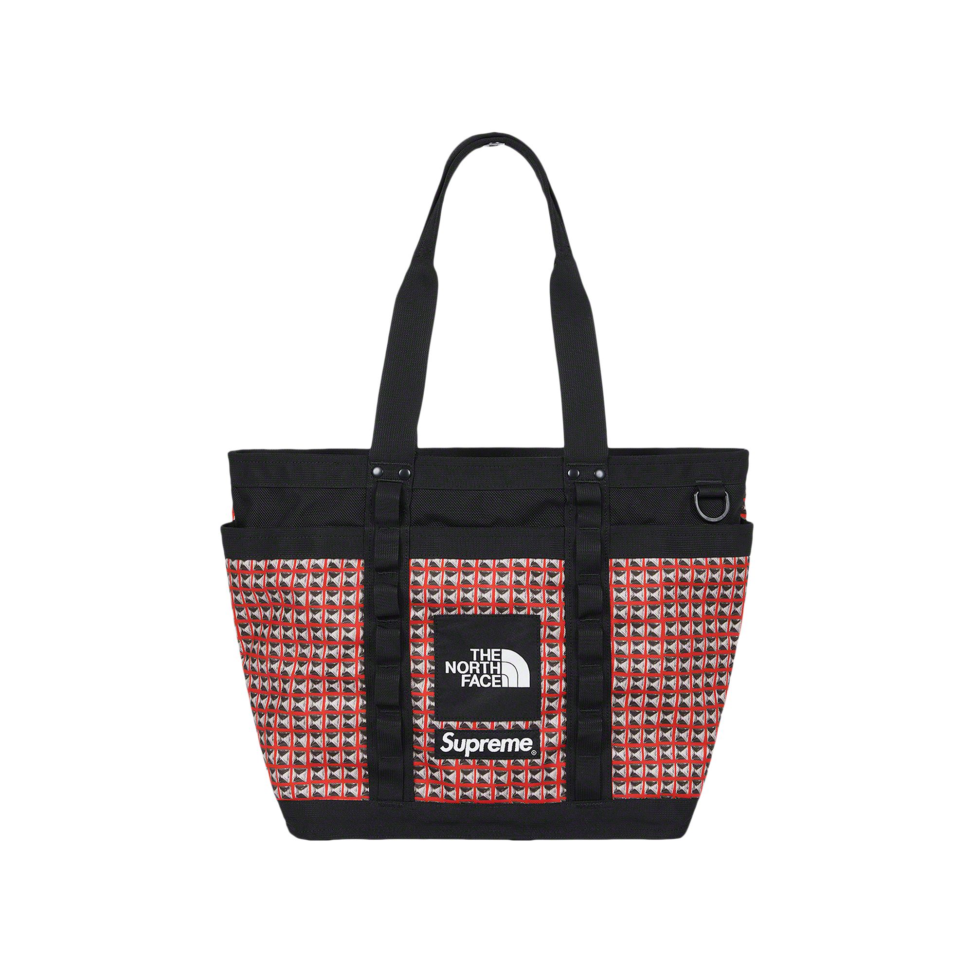 Pre-owned Supreme X The North Face Studded Explore Utility Tote 'red'
