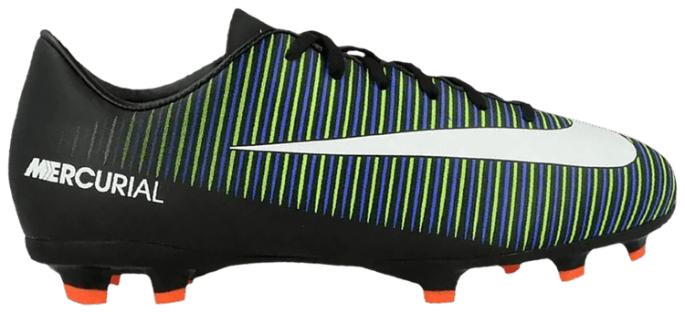 Nike Mercurial Vapor 11 FG GS Black Electric Green