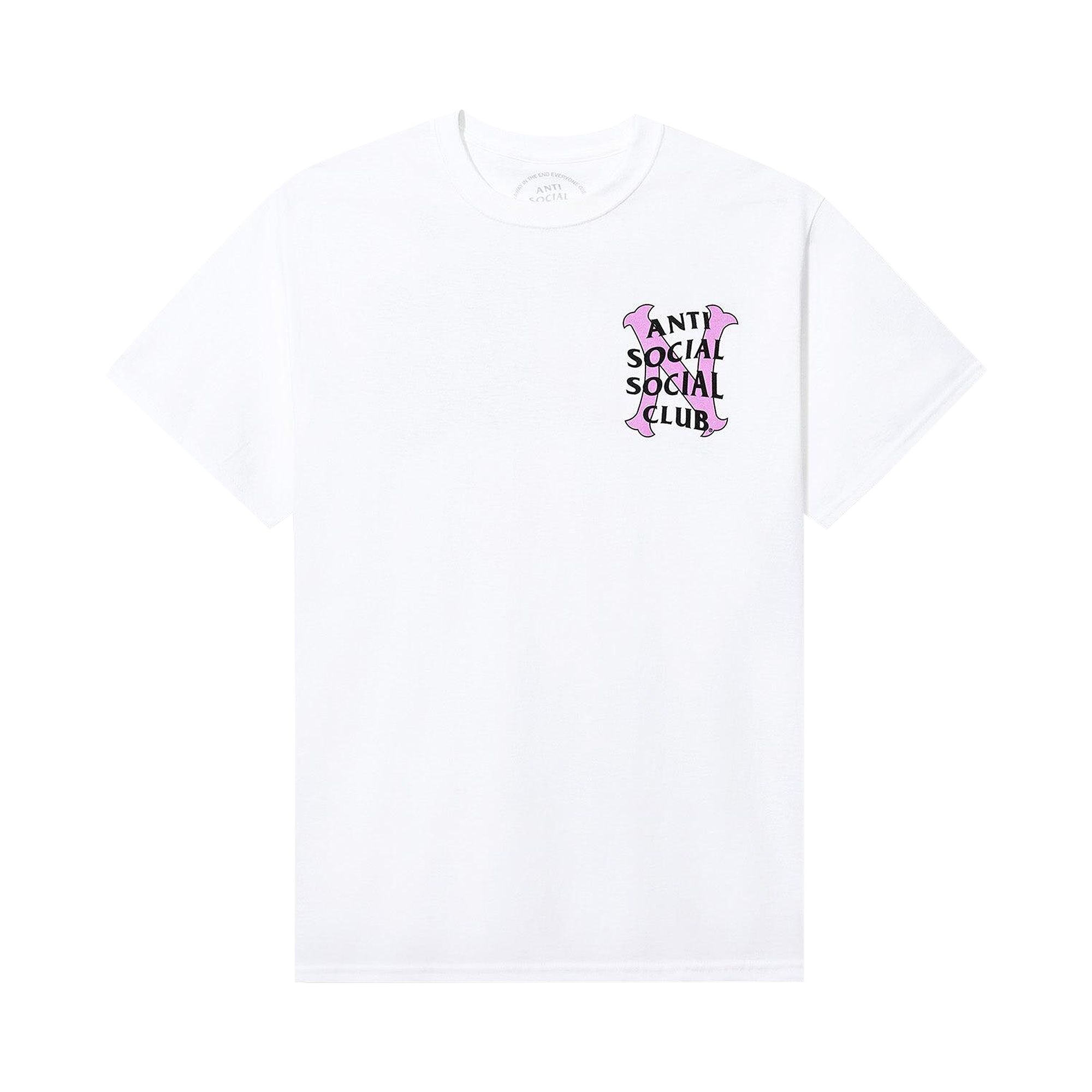 Pre-owned Anti Social Social Club X Neighborhood N Tee 'white' | Men's Size Xl
