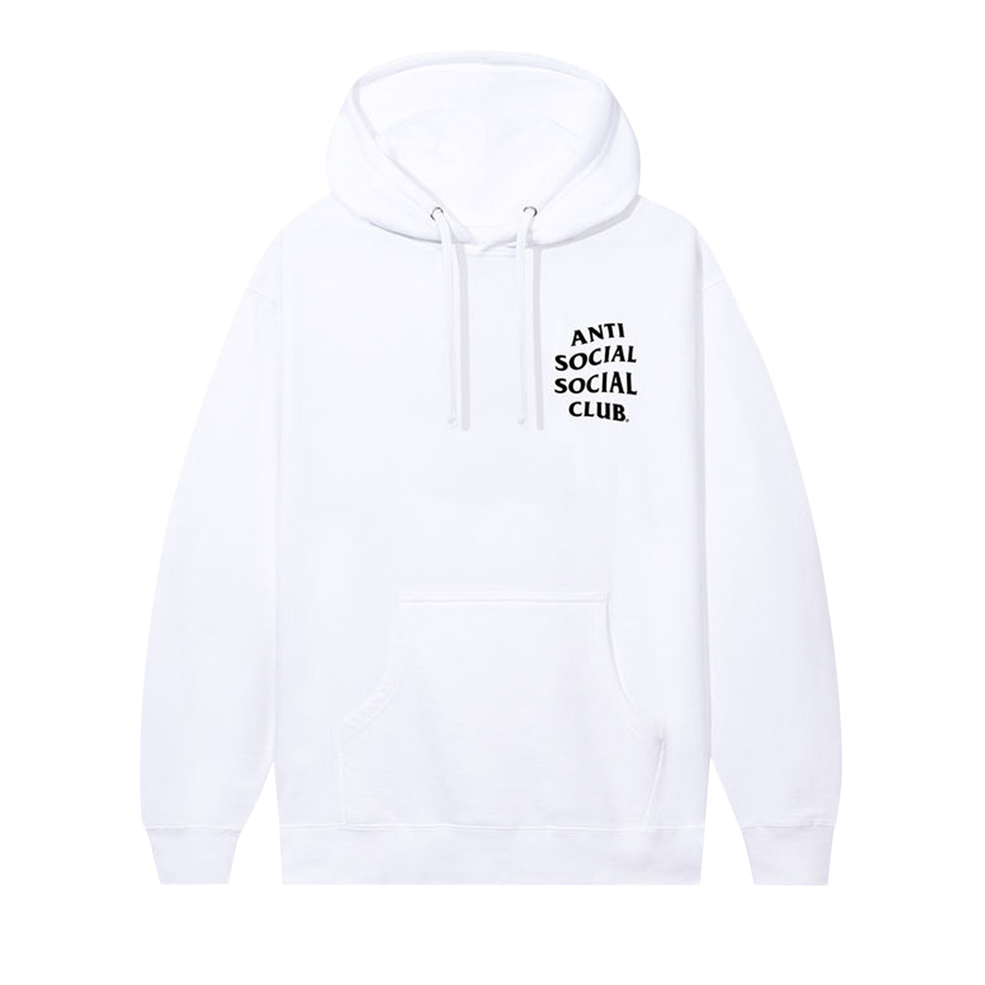 Pre-owned Anti Social Social Club Frog Trip Hoodie 'white' | Men's Size L