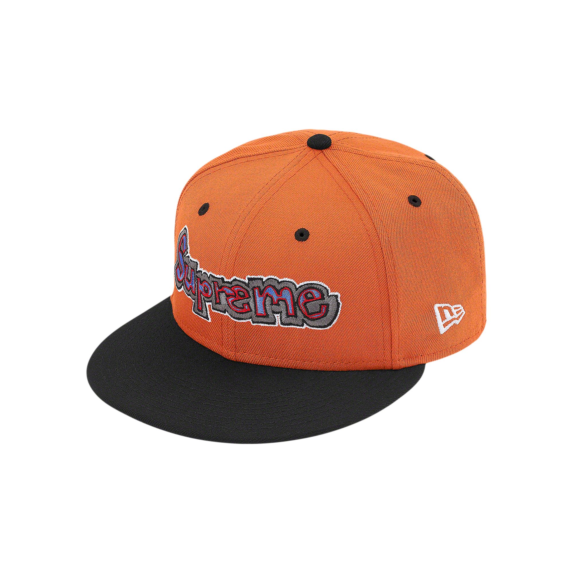 Supreme x New Era Gonz Logo Hat 'Burnt Orange' | Men's Size 7.625