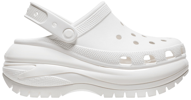 Crocs Mega Crush Clog White