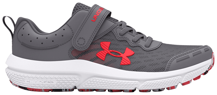 Under Armour Assert 10 AC PS Titan Grey Racer Red