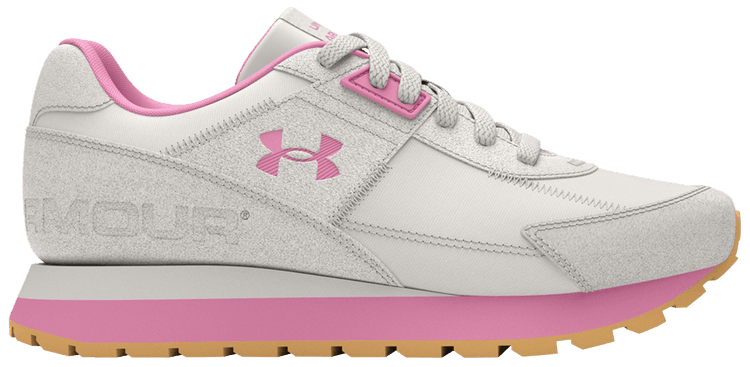 Under Armour Essential Runner GS White Clay Meta Pink