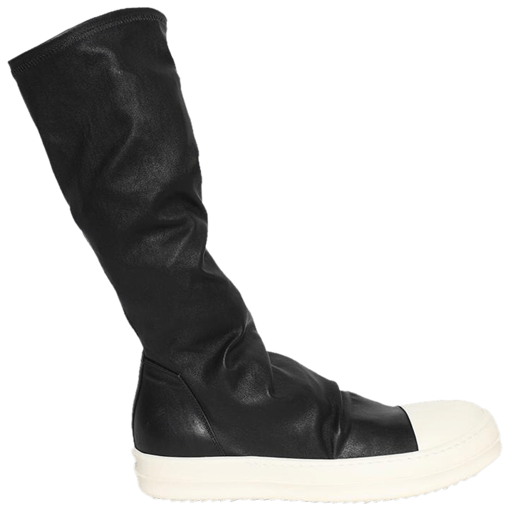 Rick owens leather sock sneakers hotsell