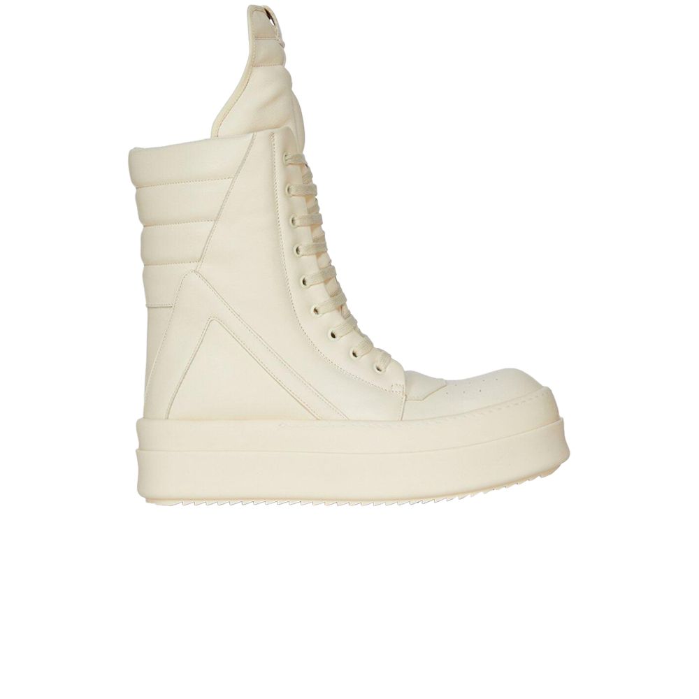 Rick Owens Rick Owens Porterville Mega Geobasket High 'Milk' | White | Men's Size 43