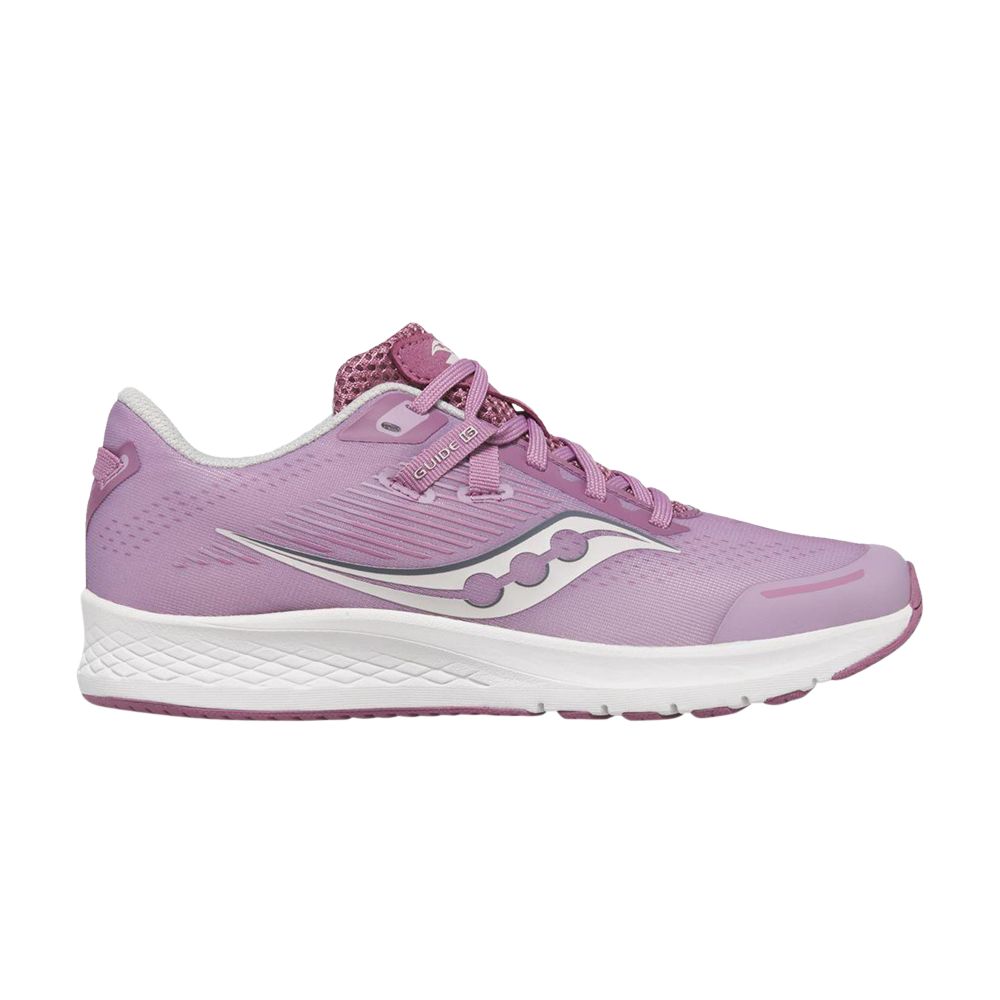 Pre-owned Saucony Guide 16 Big Kid 'orchid' | Purple | Kid's Size 5.5