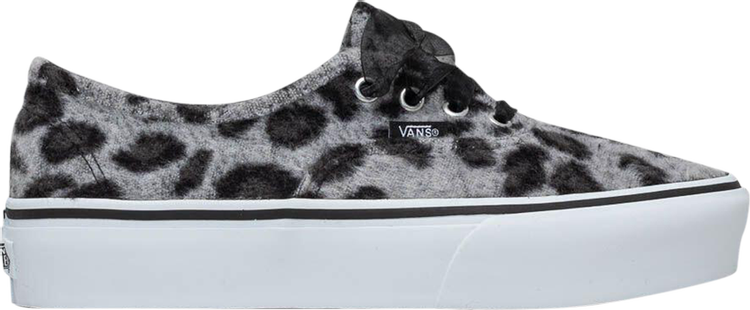 Authentic Platform Fuzzy   Snow Leopard