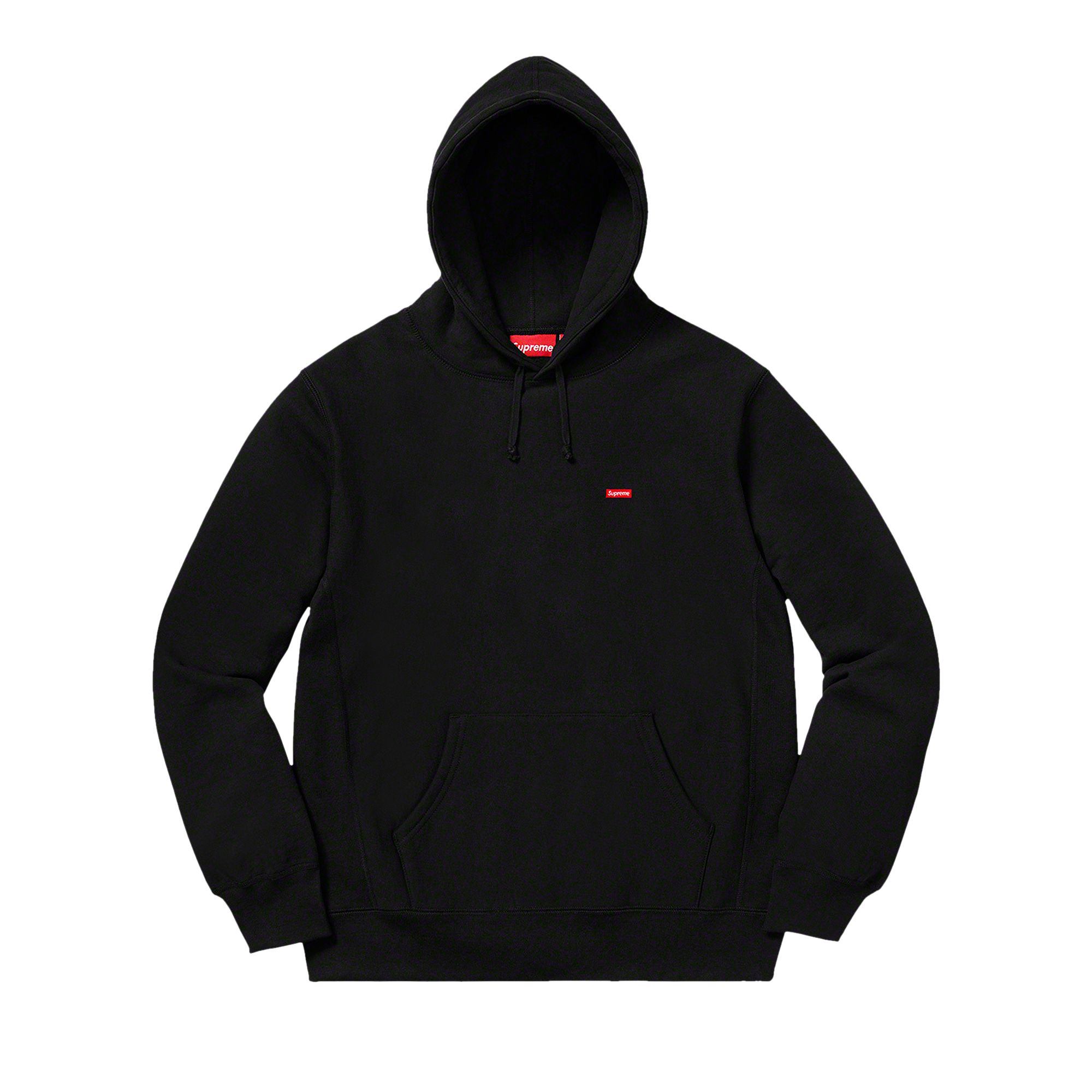 Pre-owned Supreme Small Box Hooded Sweatshirt 'black'