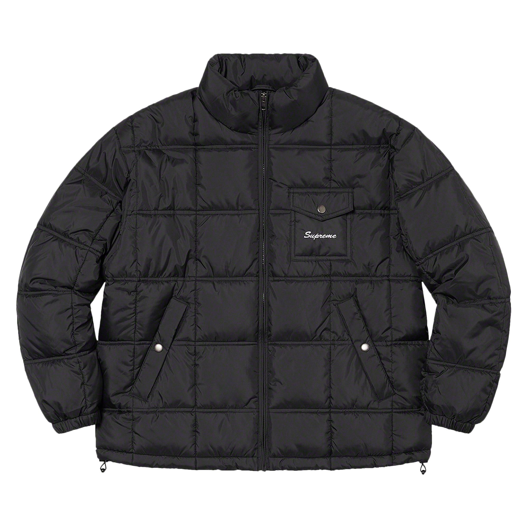 Supreme Iggy Pop Puffy Jacket 'Black' | Men's Size XL