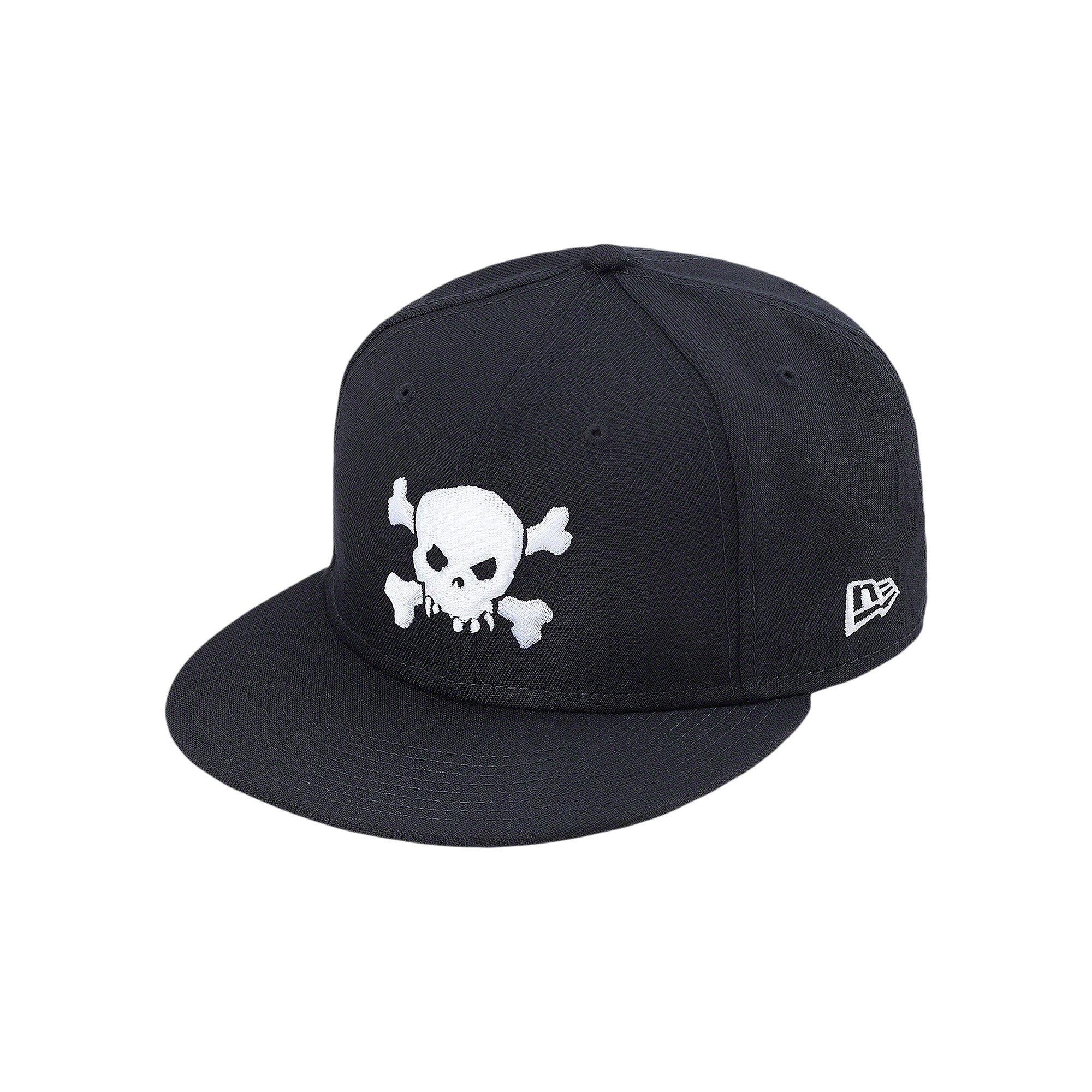 Pre-owned Supreme X New Era Skull Hat 'navy' | Blue | Men's Size 7.375