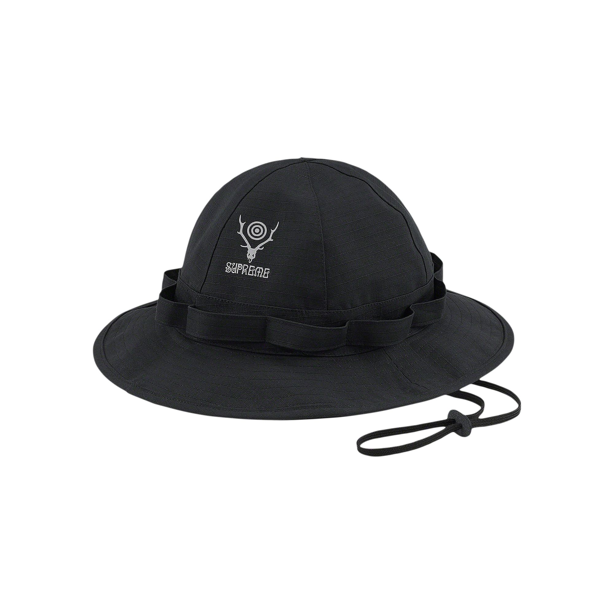 Supreme x SOUTH2 WEST8 Jungle Hat 'Black' | Men's Size S/M