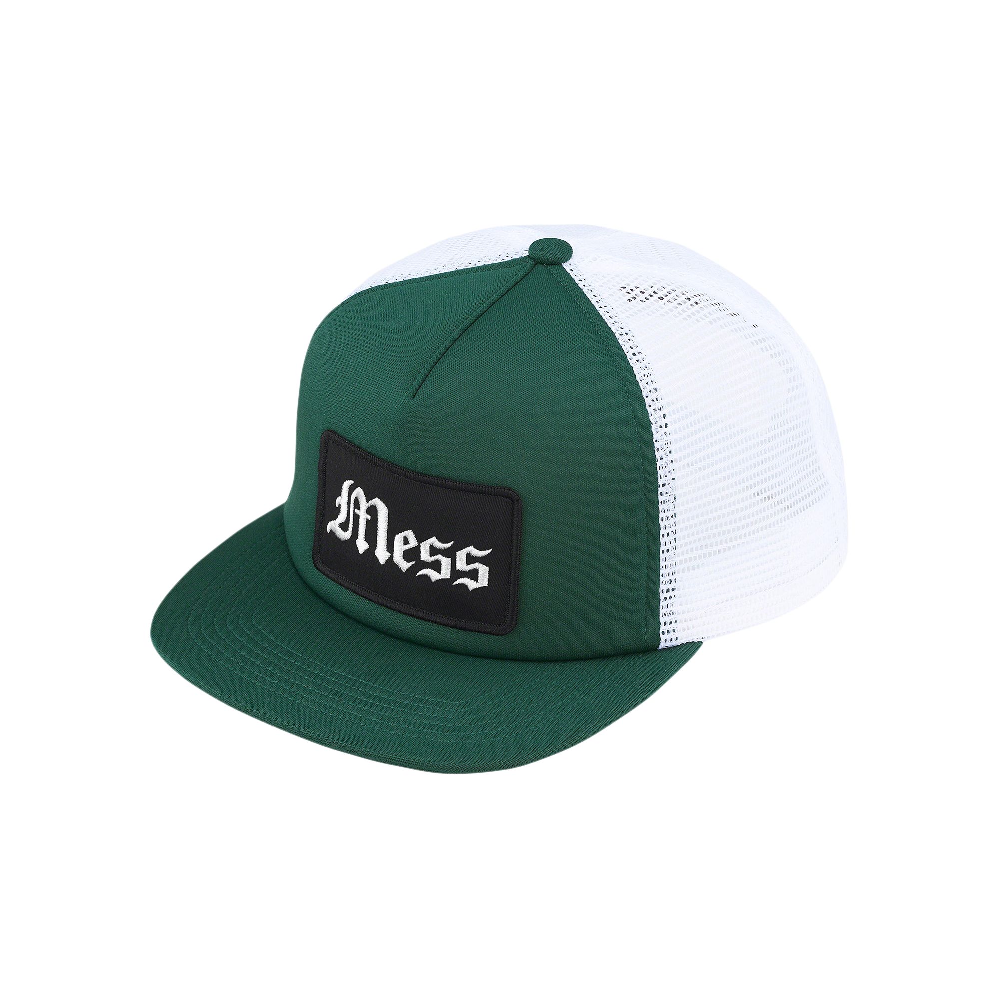 Supreme Mess Mesh Back 5-Panel 'Green' | Men's Size Onesize