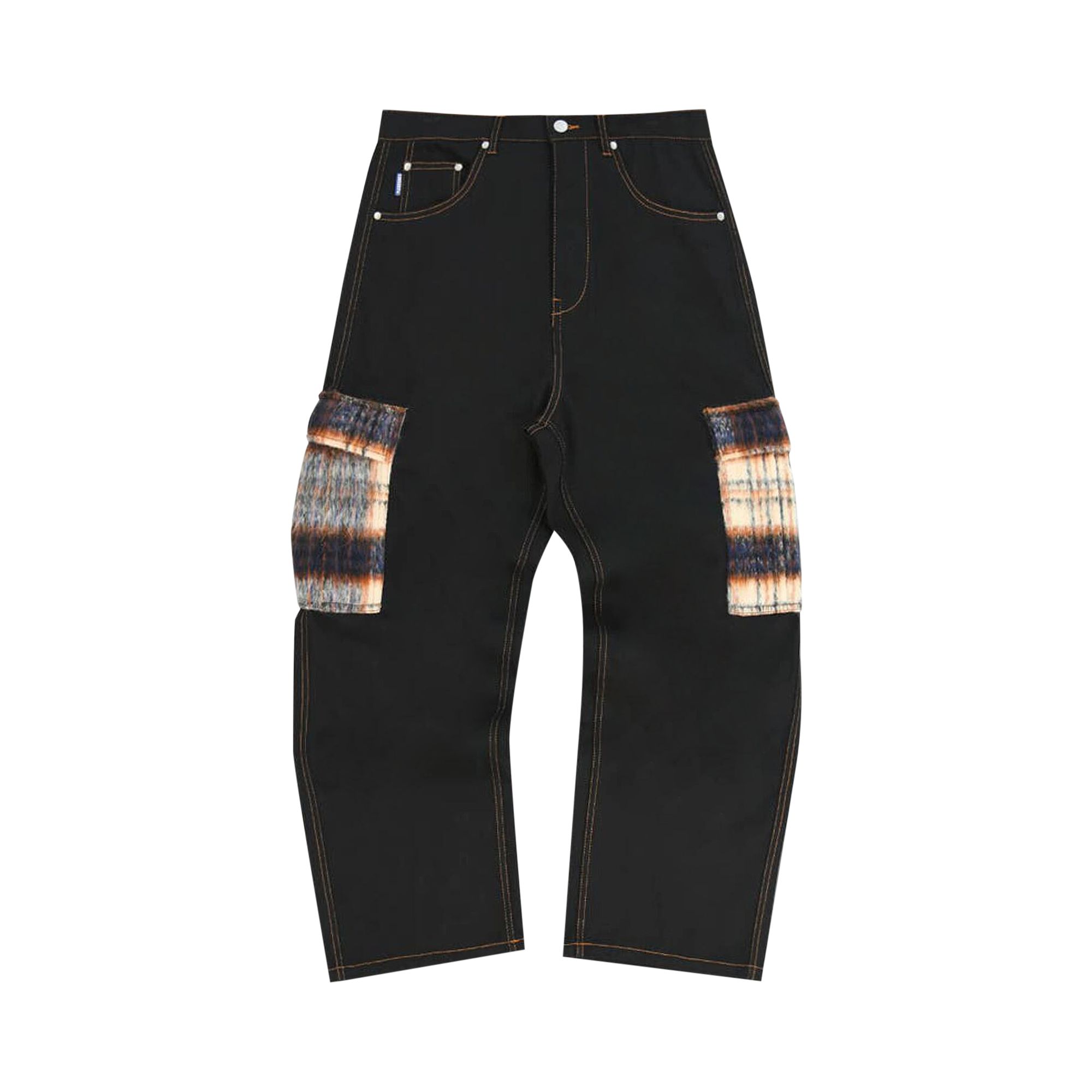 Pre-owned Pleasures Mental Cargo Pant 'black' | Men's Size 38