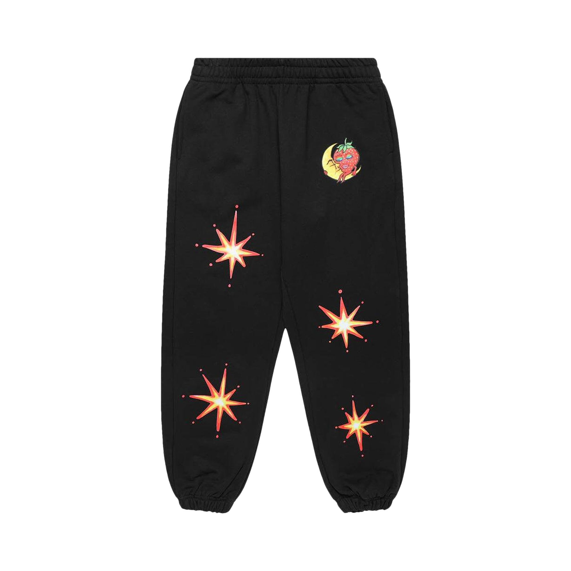 Pre-owned Sky High Farm Workwear Ally Bo Perennials Printed Sweatpants 'black' | Men's Size L