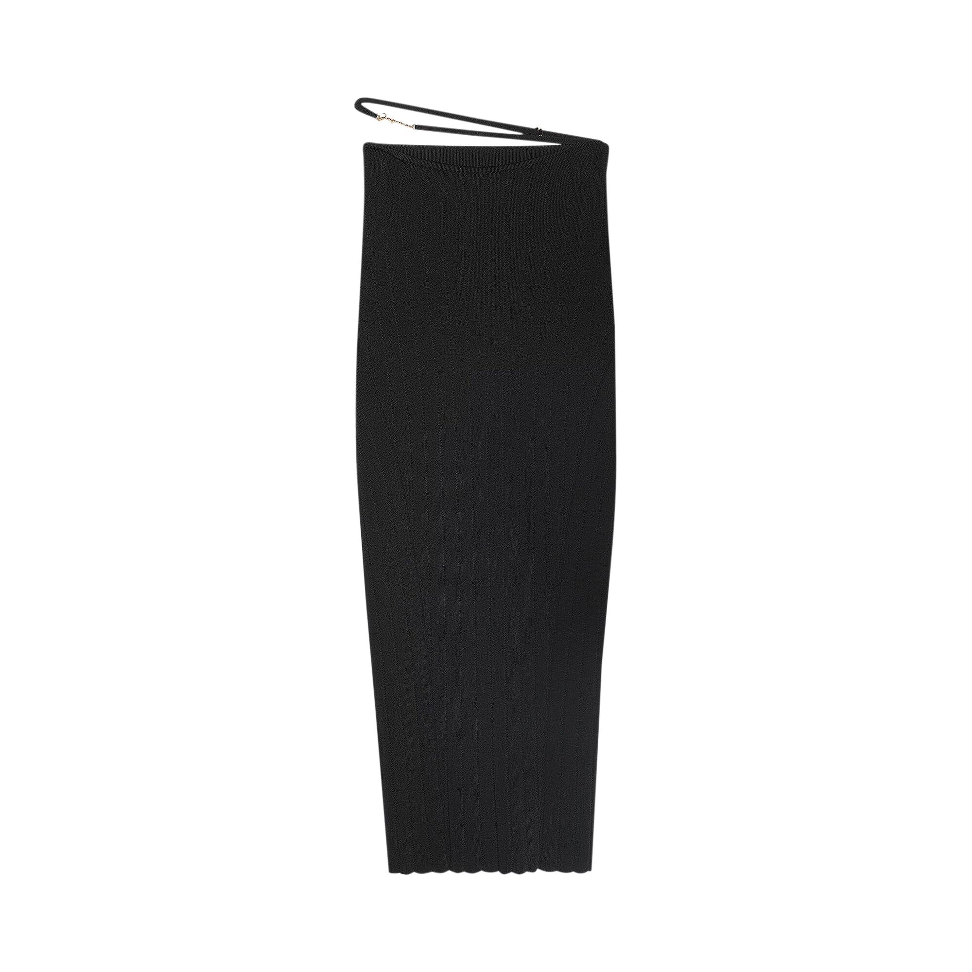 Jacquemus La Jupe Pralu 'Black' | Women's Size 40