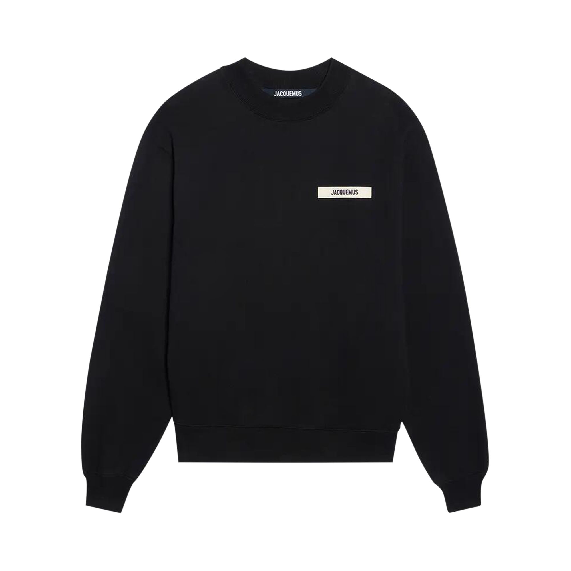 Jacquemus Le Gros Grain Sweatshirt 'Black' | Men's Size L