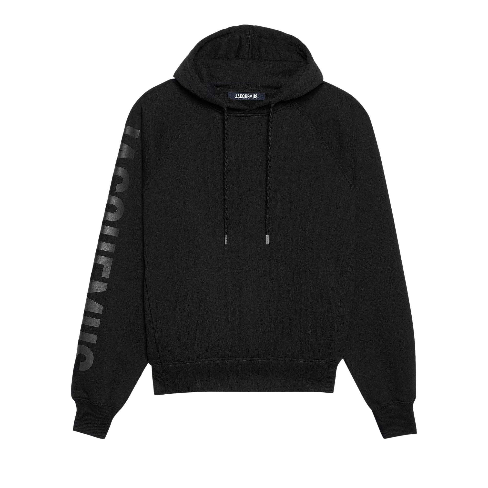 Jacquemus Le Typo Hoodie 'Black' | Men's Size L