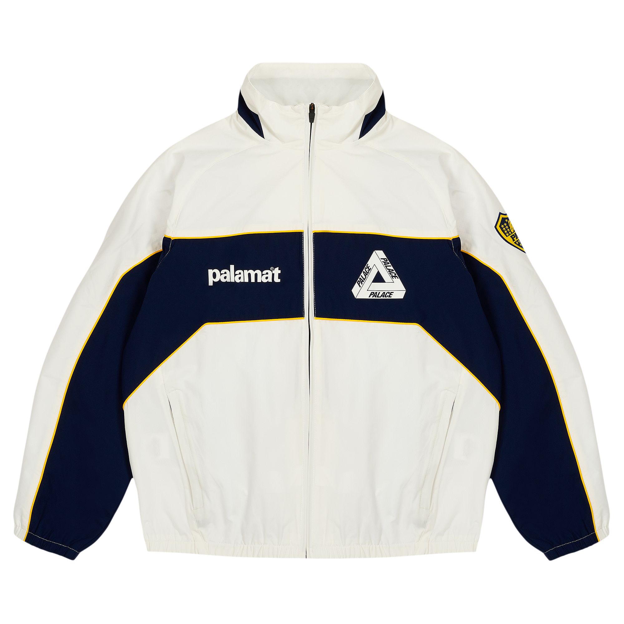 Pre-owned Palace Palamat Shell Jacket 'white'