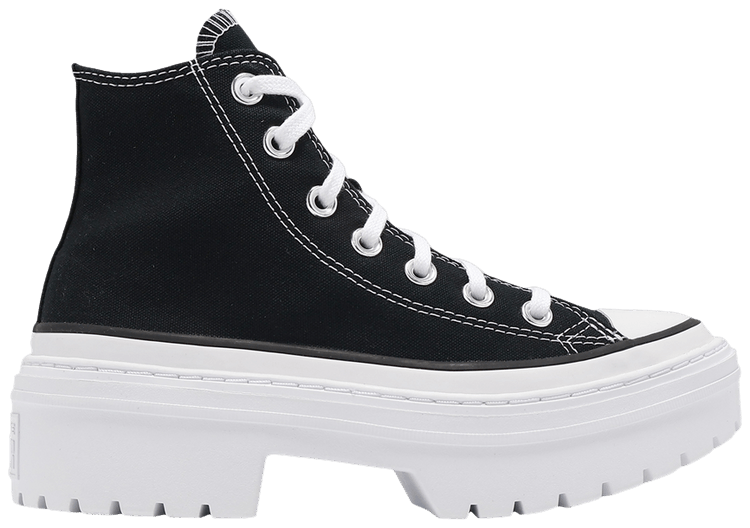 Converse Wmns Chuck Taylor All Star Lugged Heel Platform High Black White