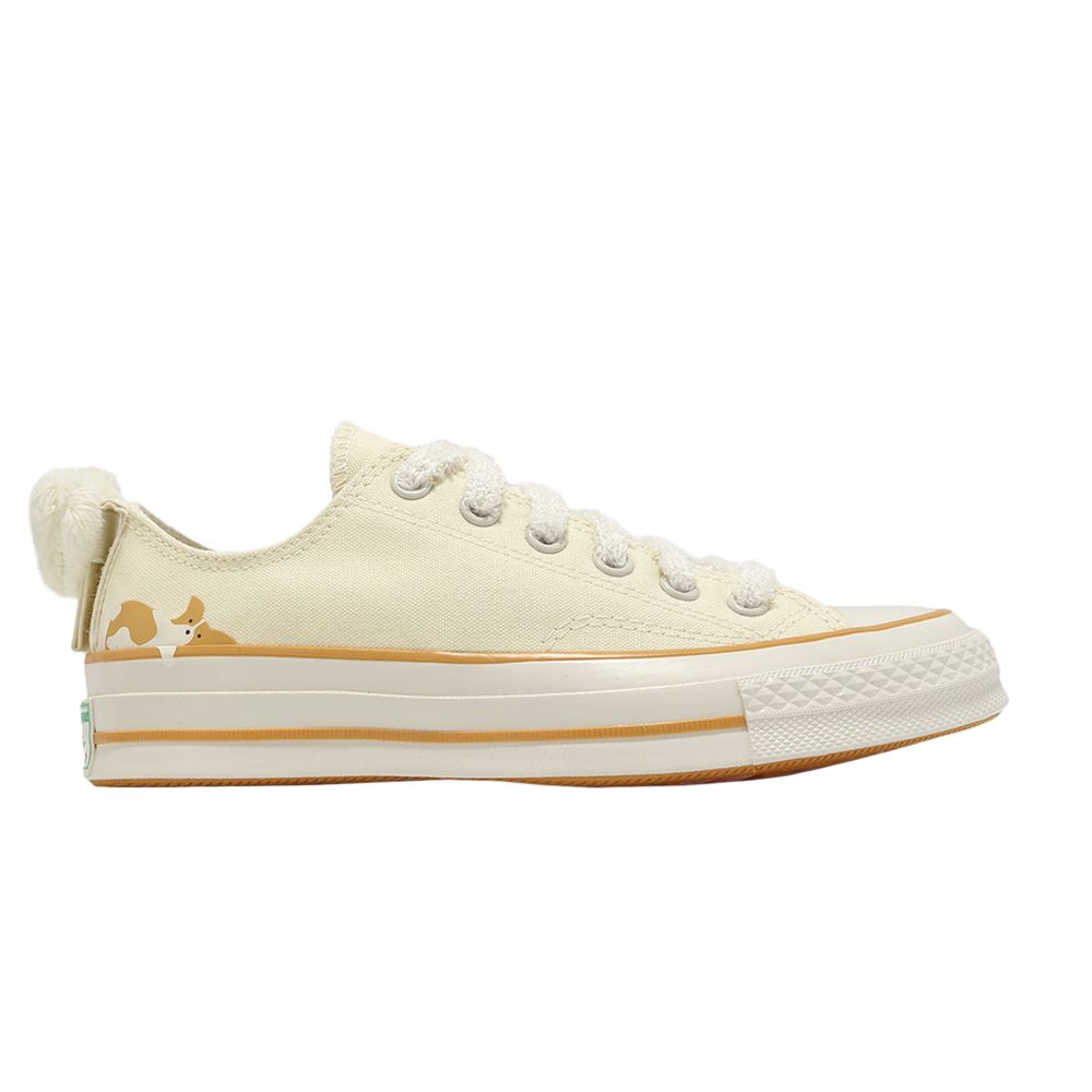 Converse Chuck 70 Low 'Pet Pack - Dog' | Cream | Men's Size 6