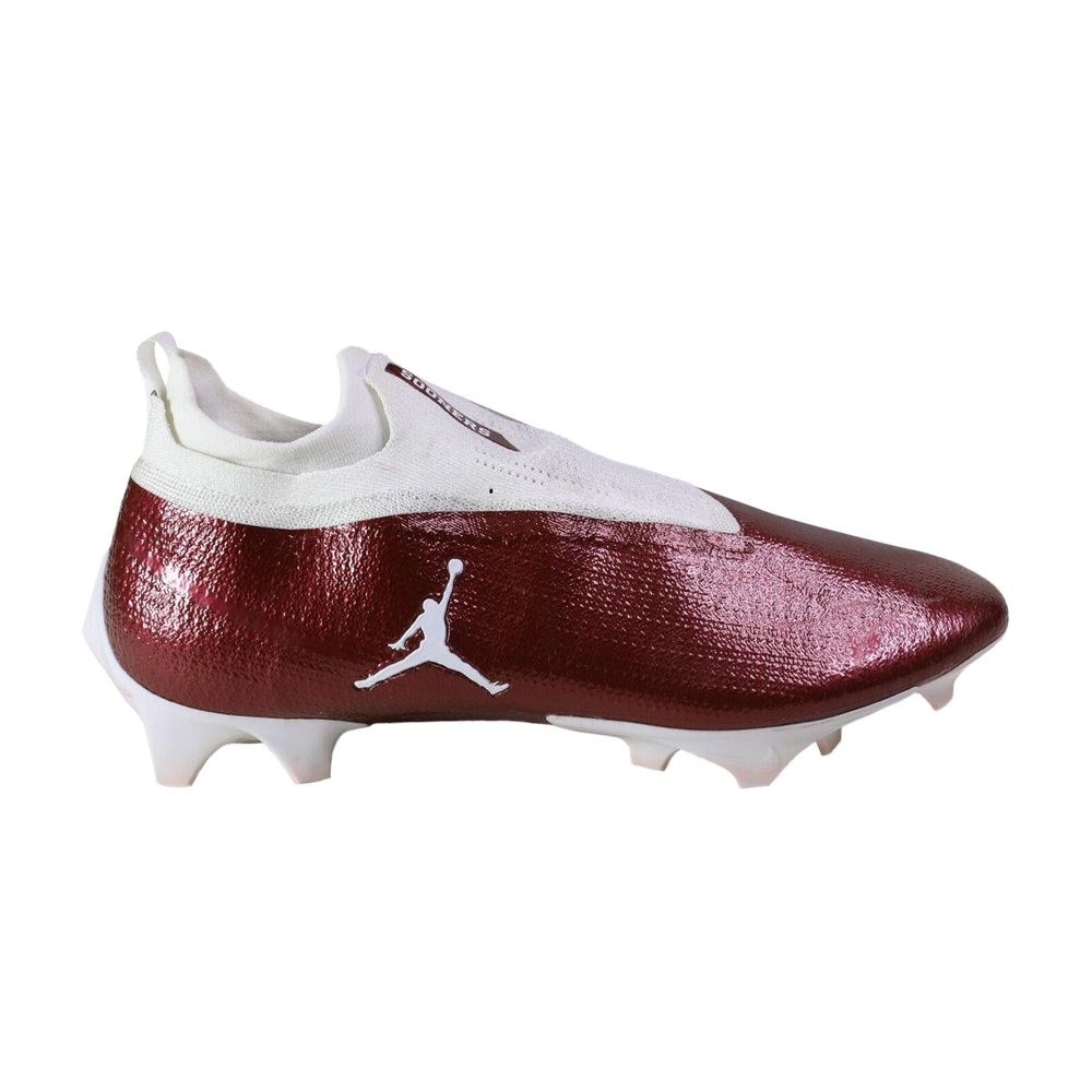 Nike Jordan Vapor Edge Elite 360 Flyknit SMU 'Oklahoma Sooners Home' PE | Red | Men's Size 16 - CV1667-661