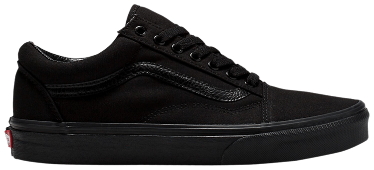 Vans Old Skool Wide Canvas   Triple Black