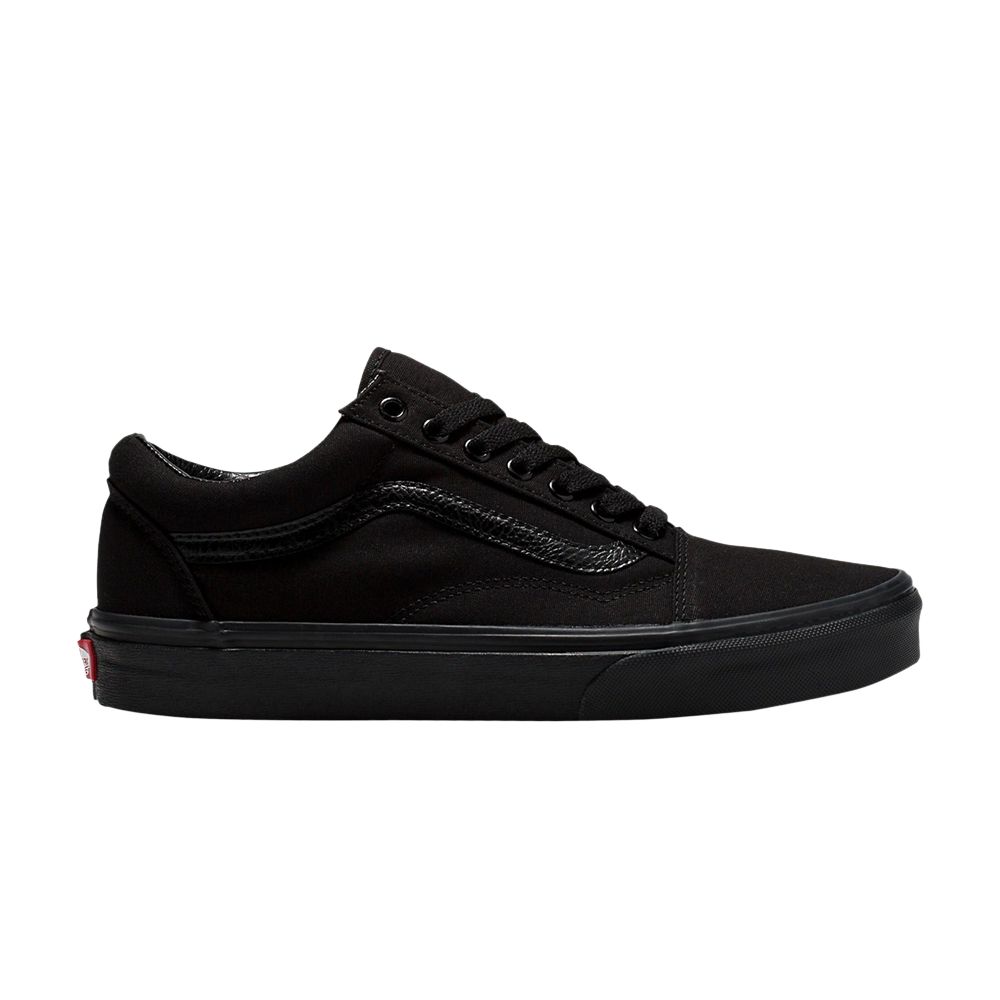 Vans Old Skool Wide 'Canvas - Triple Black' | Men's Size 9 - VN0000T8BKA