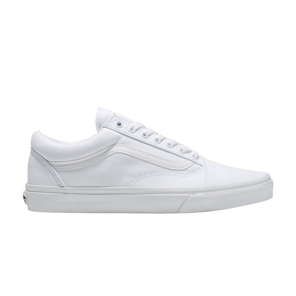 Vans Old Skool Wide 'Canvas - True White' | Men's Size 10.5 - VN0000T8W00